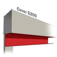 Additional cover for smoke-tight textile fire shutter FIBREroll S200